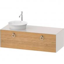 Duravit WT4982LH539 - White Tulip Wall-Mounted Vanity Unit Natural Oak