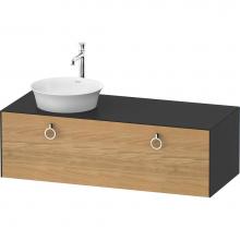 Duravit WT4982LH558 - White Tulip Wall-Mounted Vanity Unit Natural Oak