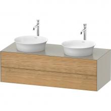 Duravit WT4988BH560 - White Tulip Wall-Mounted Vanity Unit Natural Oak