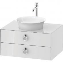 Duravit WT499008585 - White Tulip Wall-Mounted Vanity Unit White High Gloss