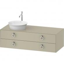 Duravit WT4992LH3H3 - White Tulip Wall-Mounted Vanity Unit Taupe