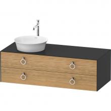 Duravit WT4992LH558 - White Tulip Wall-Mounted Vanity Unit Natural Oak