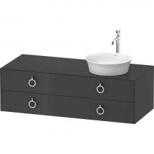 Duravit WT4992RH1H1 - White Tulip Wall-Mounted Vanity Unit Graphite