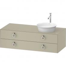 Duravit WT4992RH3H3 - White Tulip Wall-Mounted Vanity Unit Taupe