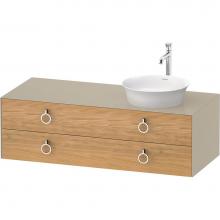 Duravit WT4992RH5H3 - White Tulip Wall-Mounted Vanity Unit Natural Oak