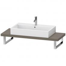 Duravit XL100C09090 - Duravit X-Large Console  Flannel Gray Satin Matte