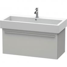 Duravit XL604500707 - Duravit X-Large Wall-Mount Vanity Unit Concrete Gray