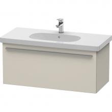 Duravit XL604909191 - Duravit X-Large One Drawer Wall-Mount Vanity Unit Taupe