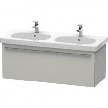 Duravit XL605000707 - Duravit X-Large Wall-Mount Vanity Unit Concrete Gray