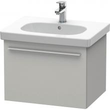 Duravit XL605100707 - Duravit X-Large Wall-Mount Vanity Unit Concrete Gray