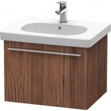 Duravit XL605102121 - Duravit X-Large Wall-Mount Vanity Unit Walnut Dark