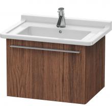 Duravit XL605602121 - Duravit X-Large Wall-Mount Vanity Unit Walnut Dark