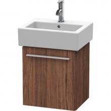 Duravit XL6209L2121 - Duravit X-Large One Door Wall-Mount Vanity Unit Walnut Dark