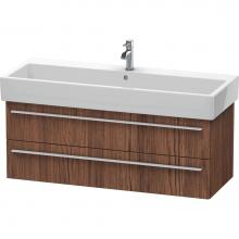 Duravit XL634702121 - Duravit X-Large Wall-Mount Vanity Unit Walnut Dark