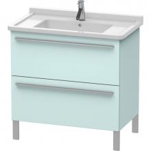 Duravit XL653600909 - Duravit X-Large Vanity Unit Wall-Mounted  Light Blue Matte