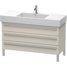 Duravit XL655509191 - Duravit X-Large Three Drawer Floorstanding Vanity Unit Taupe