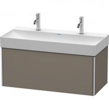 Duravit XS406309090 - Duravit XSquare Vanity Unit Wall-Mounted  Flannel Gray Satin Matte