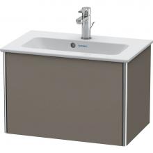 Duravit XS406509090 - Duravit XSquare Vanity Unit Wall-Mounted  Flannel Gray Satin Matte