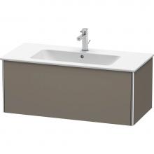 Duravit XS407309090 - Duravit XSquare Vanity Unit Wall-Mounted  Flannel Gray Satin Matte