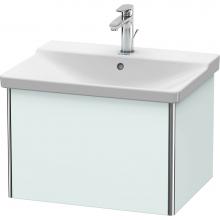 Duravit XS408000909 - Duravit XSquare Vanity Unit Wall-Mounted  Light Blue Matte