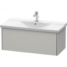 Duravit XS408200707 - Duravit XSquare Vanity Unit Wall-Mounted  Concrete Gray Matte