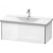 Duravit XS408202222 - Duravit XSquare Vanity Unit Wall-Mounted  White High Gloss