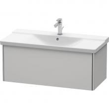 Duravit XS408203939 - Duravit XSquare Vanity Unit Wall-Mounted  Nordic White Satin Matte