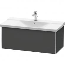 Duravit XS408204949 - Duravit XSquare Vanity Unit Wall-Mounted  Graphite Matte