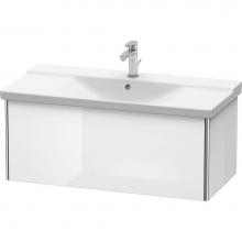 Duravit XS408208585 - Duravit XSquare Vanity Unit Wall-Mounted  White High Gloss