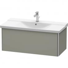 Duravit XS408209292 - Duravit XSquare Vanity Unit Wall-Mounted  Stone Gray Satin Matte