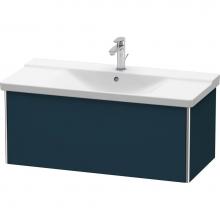 Duravit XS408209898 - Duravit XSquare Vanity Unit Wall-Mounted  Night Blue Satin Matte