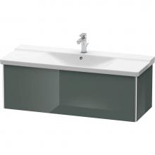 Duravit XS408303838 - Duravit XSquare Vanity Unit Wall-Mounted  Dolomiti Gray High Gloss