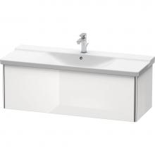 Duravit XS408308585 - Duravit XSquare Vanity Unit Wall-Mounted  White High Gloss