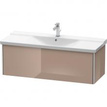 Duravit XS408308686 - Duravit XSquare Vanity Unit Wall-Mounted  Cappuccino High Gloss