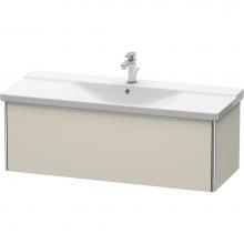 Duravit XS408309191 - Duravit XSquare Vanity Unit Wall-Mounted  Taupe Matte