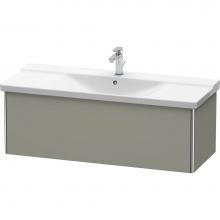 Duravit XS408309292 - Duravit XSquare Vanity Unit Wall-Mounted  Stone Gray Satin Matte