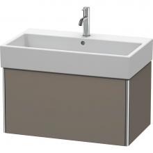 Duravit XS409509090 - Duravit XSquare Vanity Unit Wall-Mounted  Flannel Gray Satin Matte