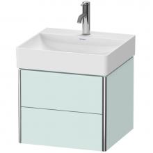 Duravit XS416000909 - Duravit XSquare Vanity Unit Wall-Mounted  Light Blue Matte