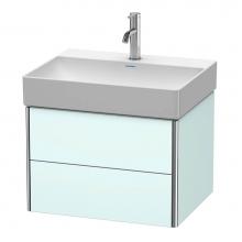 Duravit XS416100909 - Duravit XSquare Vanity Unit Wall-Mounted  Light Blue Matte