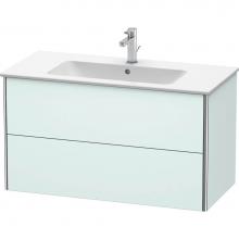 Duravit XS417300909 - Duravit XSquare Vanity Unit Wall-Mounted  Light Blue Matte