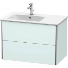 Duravit XS417600909 - Duravit XSquare Vanity Unit Wall-Mounted  Light Blue Matte