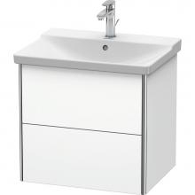 Duravit XS418001818 - Duravit XSquare Vanity Unit Wall-Mounted  White Matte