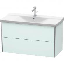 Duravit XS418200909 - Duravit XSquare Vanity Unit Wall-Mounted  Light Blue Matte