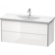 Duravit XS418302222 - Duravit XSquare Vanity Unit Wall-Mounted  White High Gloss