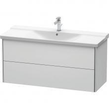 Duravit XS418303636 - Duravit XSquare Vanity Unit Wall-Mounted  White Satin Matte