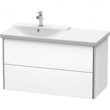 Duravit XS418501818 - Duravit XSquare Vanity Unit Wall-Mounted  White Matte