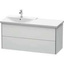 Duravit XS418603636 - Duravit XSquare Vanity Unit Wall-Mounted  White Satin Matte