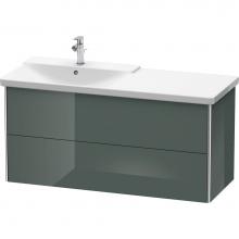 Duravit XS418603838 - Duravit XSquare Vanity Unit Wall-Mounted  Dolomiti Gray High Gloss