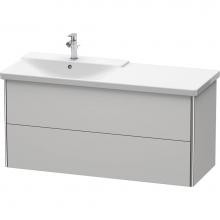 Duravit XS418603939 - Duravit XSquare Vanity Unit Wall-Mounted  Nordic White Satin Matte