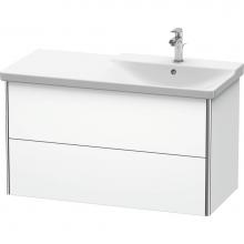 Duravit XS418801818 - Duravit XSquare Vanity Unit Wall-Mounted  White Matte